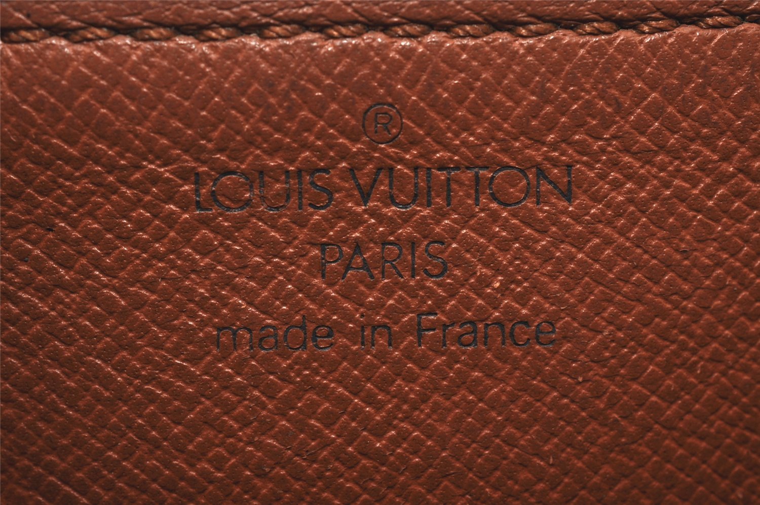 Authentic Louis Vuitton Monogram Porte Envelope Documents Case M51801 LV 4597K