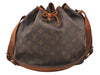 Authentic Louis Vuitton Monogram Petit Noe Drawstring Bag Old Model LV 4598K
