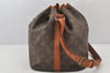 Authentic Louis Vuitton Monogram Petit Noe Drawstring Bag Old Model LV 4598K