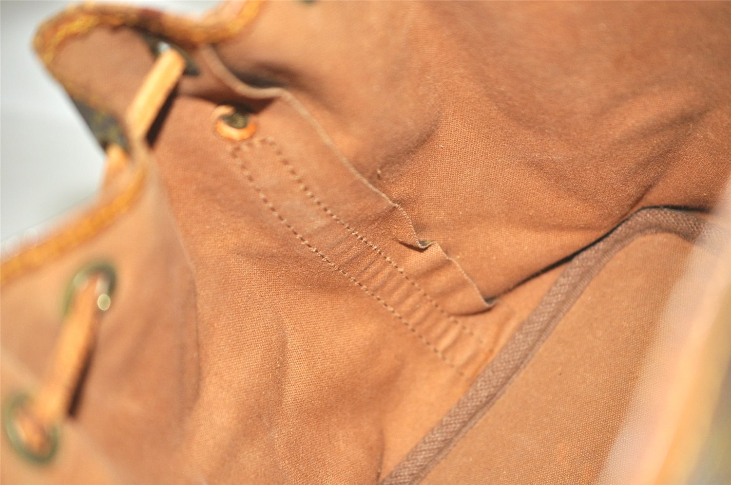 Authentic Louis Vuitton Monogram Petit Noe Drawstring Bag Old Model LV 4598K