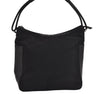 Authentic GUCCI Hand Shoulder Bag Purse Canvas Leather 0013766 Black 4599J