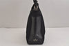 Authentic GUCCI Hand Shoulder Bag Purse Canvas Leather 0013766 Black 4599J