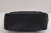 Authentic GUCCI Hand Shoulder Bag Purse Canvas Leather 0013766 Black 4599J