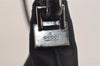 Authentic GUCCI Hand Shoulder Bag Purse Canvas Leather 0013766 Black 4599J