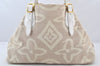 Authentic Louis Vuitton Cruise Line Tahitienne PM Tote Bag Beige M95674 LV 4599K