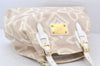 Authentic Louis Vuitton Cruise Line Tahitienne PM Tote Bag Beige M95674 LV 4599K