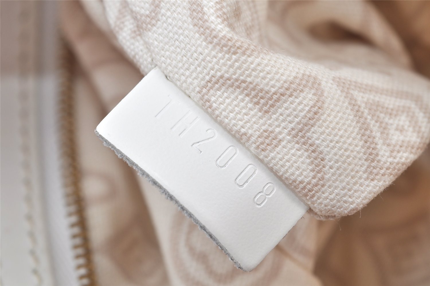 Authentic Louis Vuitton Cruise Line Tahitienne PM Tote Bag Beige M95674 LV 4599K