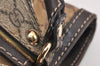 Authentic GUCCI GG Crystal Tote Hand Bag PVC Leather 223964 Brown 4600K