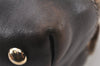 Authentic GUCCI GG Crystal Tote Hand Bag PVC Leather 223964 Brown 4600K