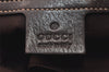 Authentic GUCCI GG Crystal Tote Hand Bag PVC Leather 223964 Brown 4600K