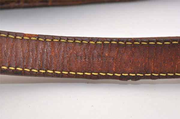 Authentic Louis Vuitton Monogram Noe Shoulder Drawstring Bag M42224 LV 4601J