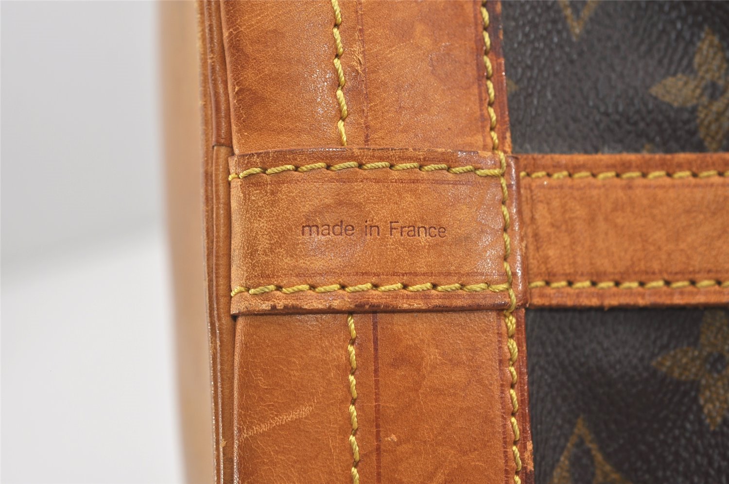 Authentic Louis Vuitton Monogram Noe Shoulder Drawstring Bag M42224 LV 4601J