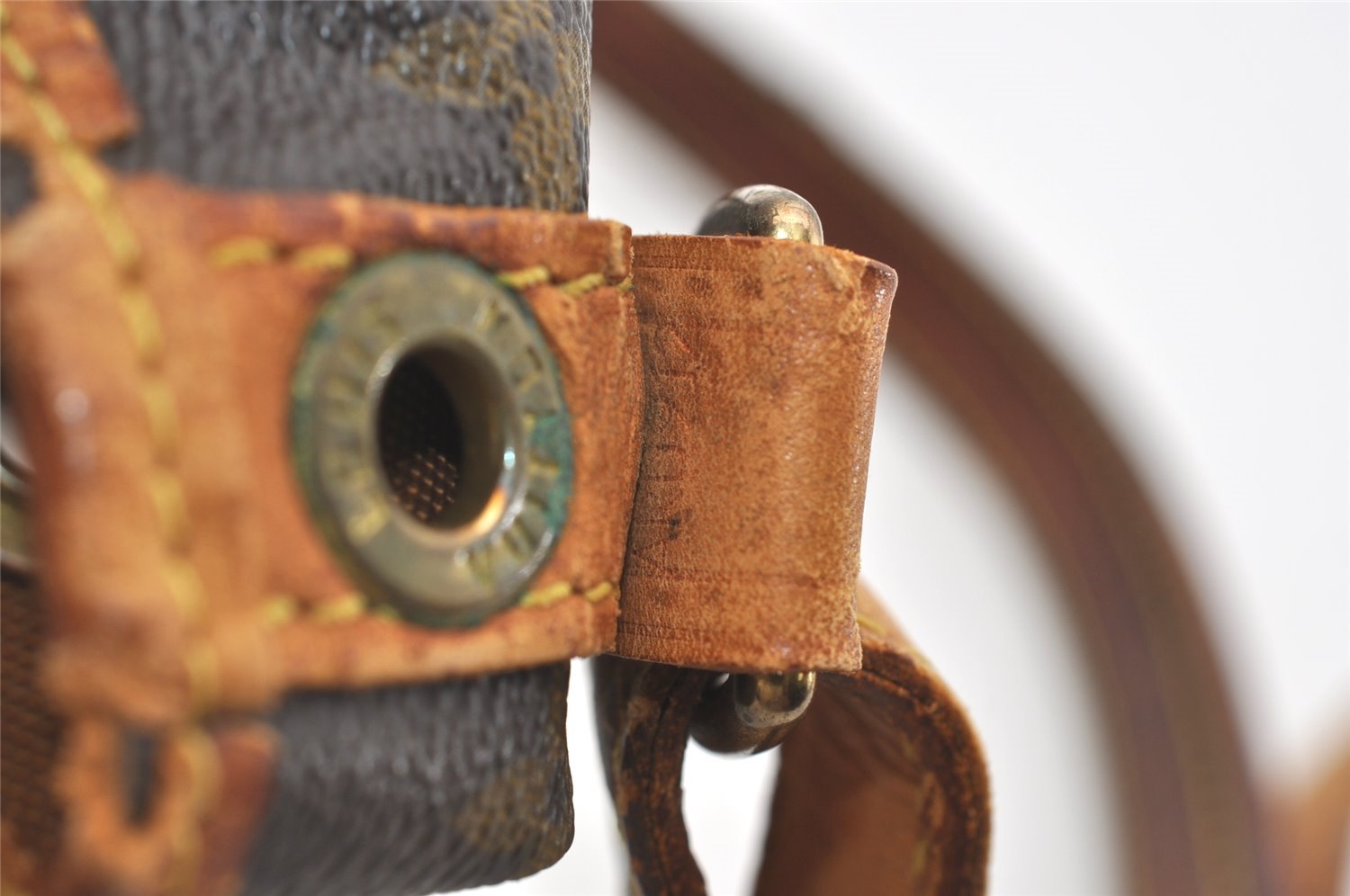 Authentic Louis Vuitton Monogram Noe Shoulder Drawstring Bag M42224 LV 4601J