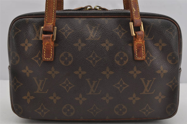 Authentic Louis Vuitton Monogram Cite MM Shoulder Bag M51182 Junk 4602J