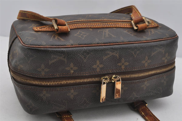 Authentic Louis Vuitton Monogram Cite MM Shoulder Bag M51182 Junk 4602J