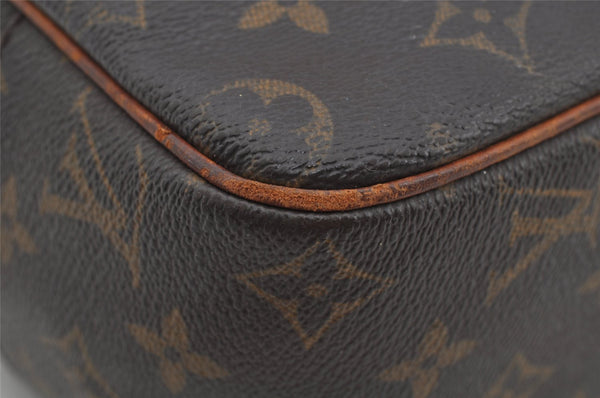 Authentic Louis Vuitton Monogram Cite MM Shoulder Bag M51182 Junk 4602J