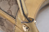 Authentic GUCCI Abbey Shoulder Hand Bag GG Canvas Leather 190525 Brown 4602K