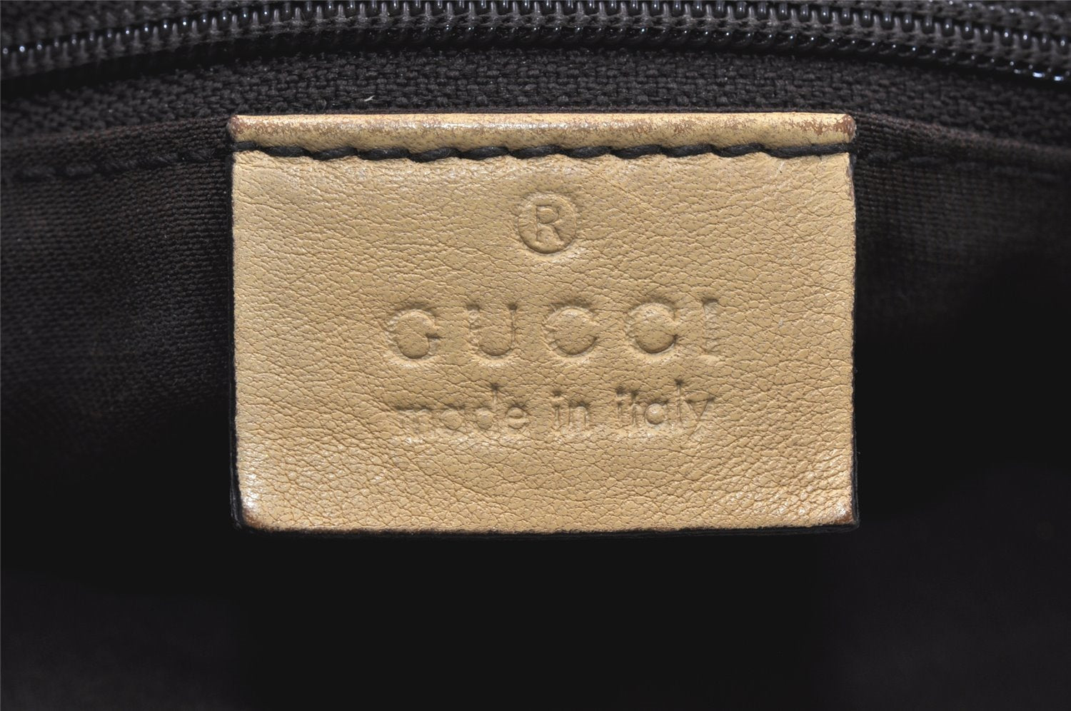 Authentic GUCCI Abbey Shoulder Hand Bag GG Canvas Leather 190525 Brown 4602K