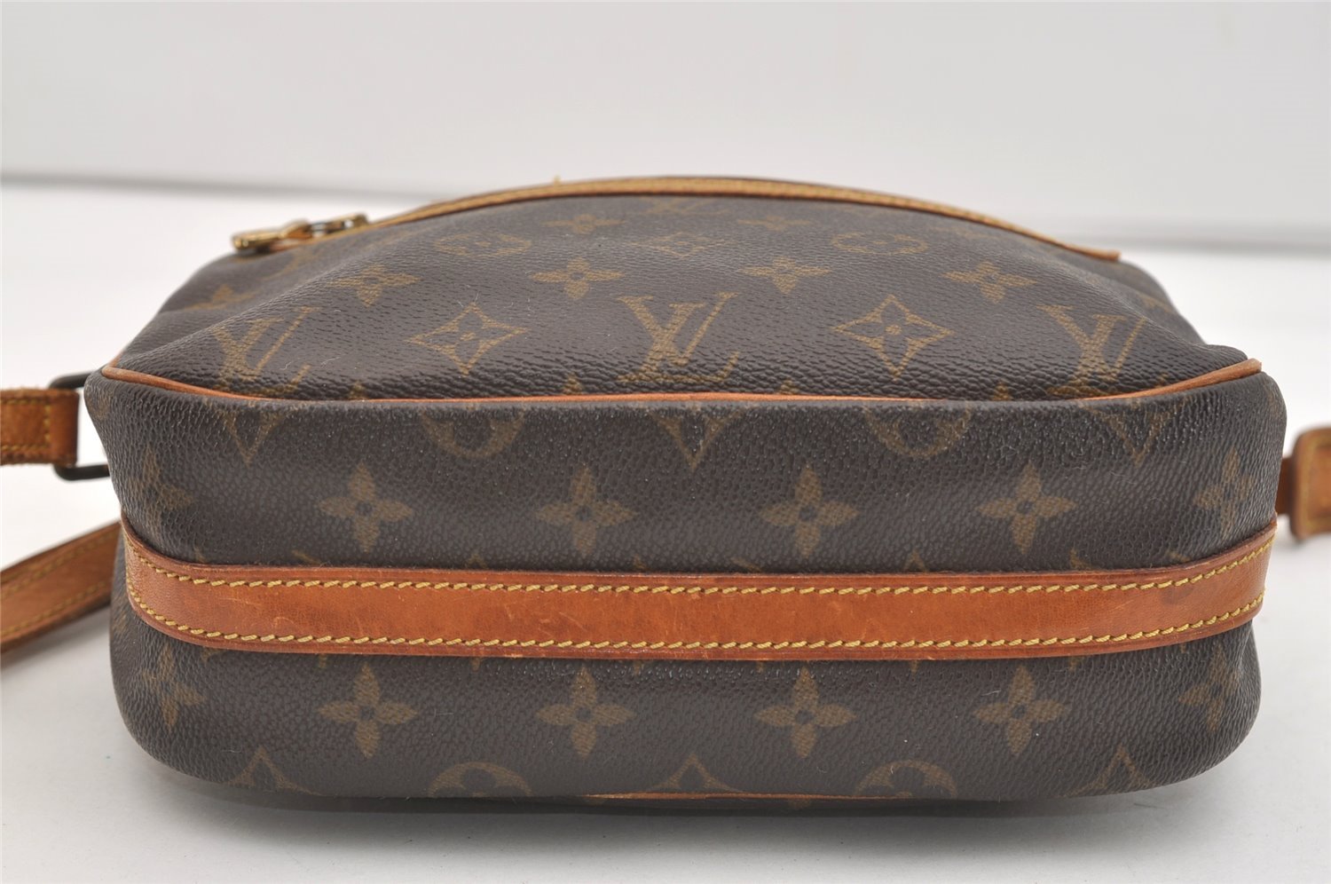 Authentic Louis Vuitton Monogram Senlis Shoulder Cross Bag M51222 Junk 4603J
