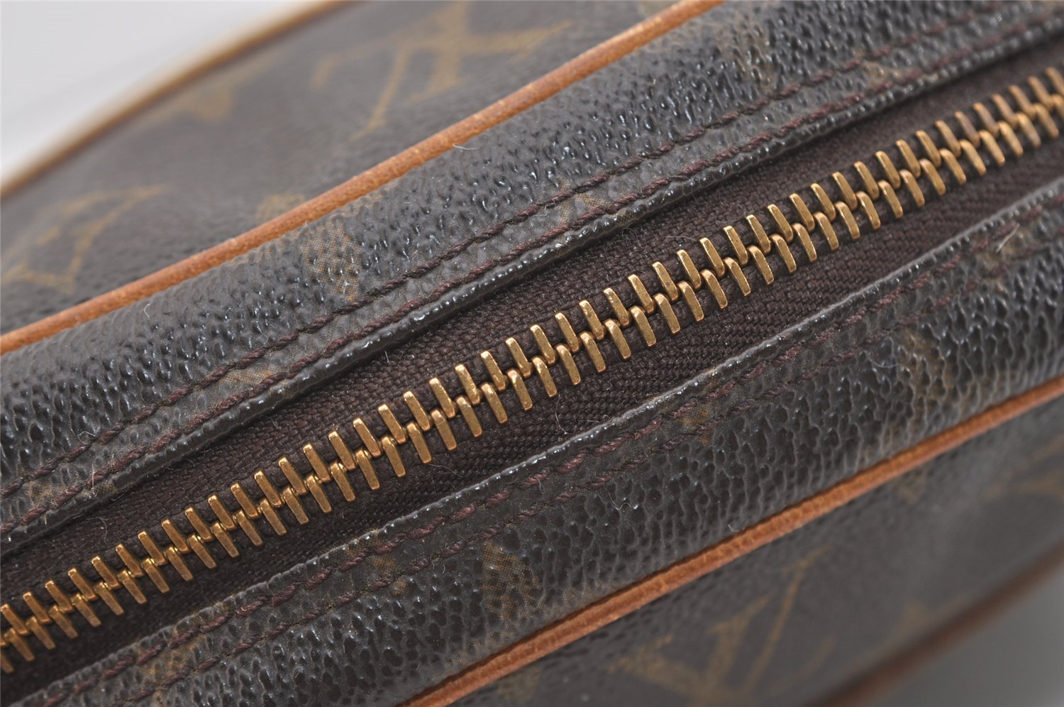 Authentic Louis Vuitton Monogram Senlis Shoulder Cross Bag M51222 Junk 4603J