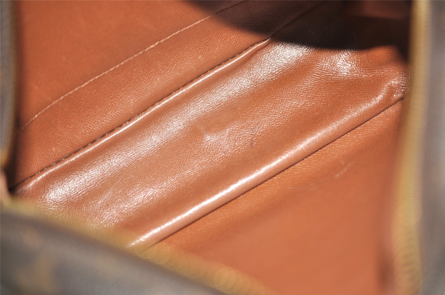 Authentic Louis Vuitton Monogram Senlis Shoulder Cross Bag M51222 Junk 4603J