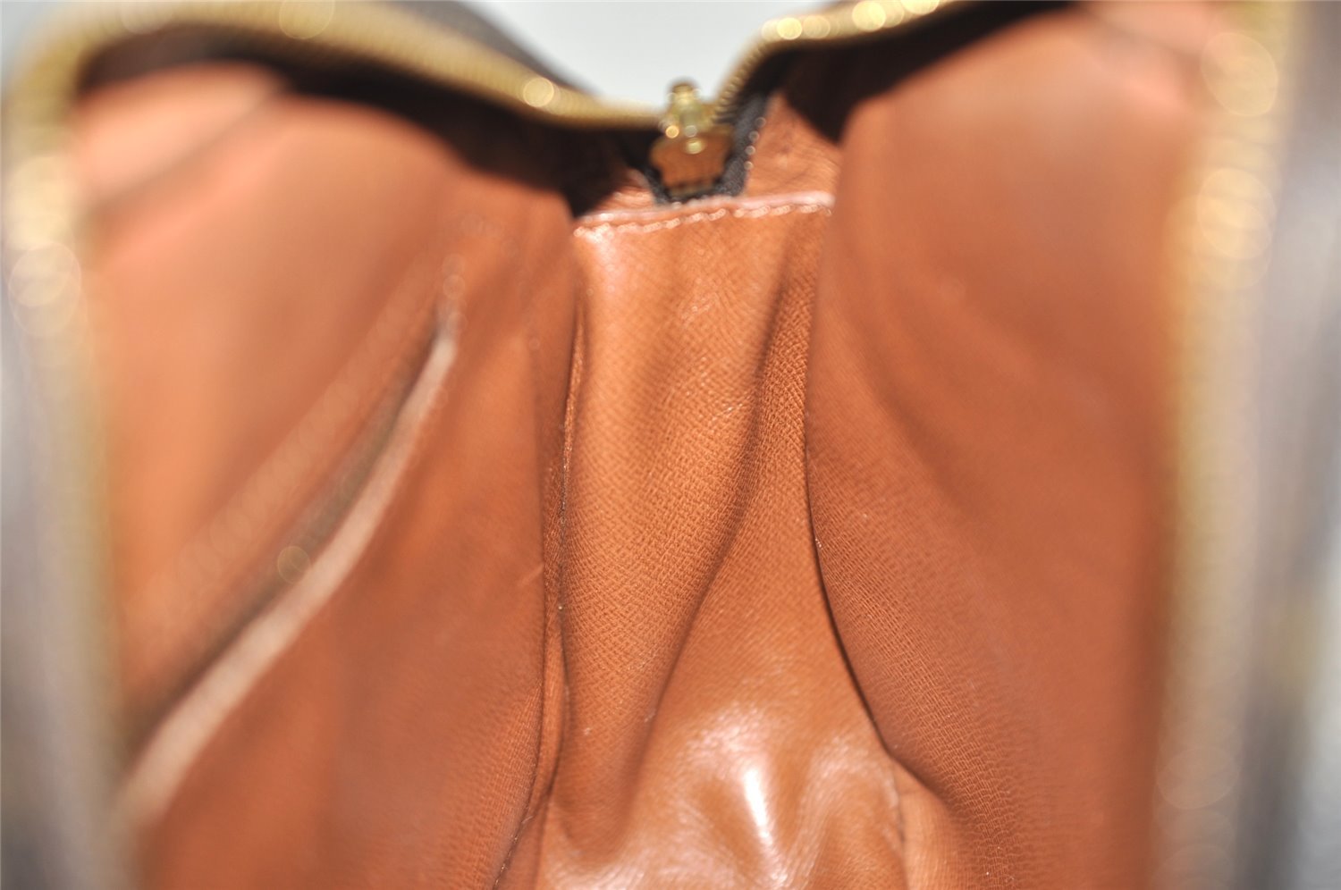 Authentic Louis Vuitton Monogram Senlis Shoulder Cross Bag M51222 Junk 4603J