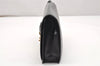 Authentic Louis Vuitton Epi Sellier Dragonne Clutch Bag Black M52612 LV 4604K