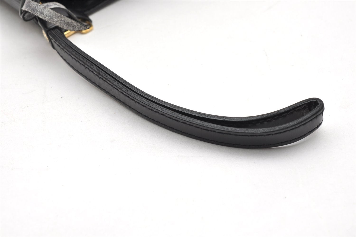 Authentic Louis Vuitton Epi Sellier Dragonne Clutch Bag Black M52612 LV 4604K