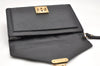 Authentic Louis Vuitton Epi Sellier Dragonne Clutch Bag Black M52612 LV 4604K