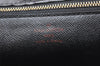 Authentic Louis Vuitton Epi Sellier Dragonne Clutch Bag Black M52612 LV 4604K