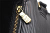 Authentic Louis Vuitton Epi Sellier Dragonne Clutch Bag Black M52612 LV 4604K