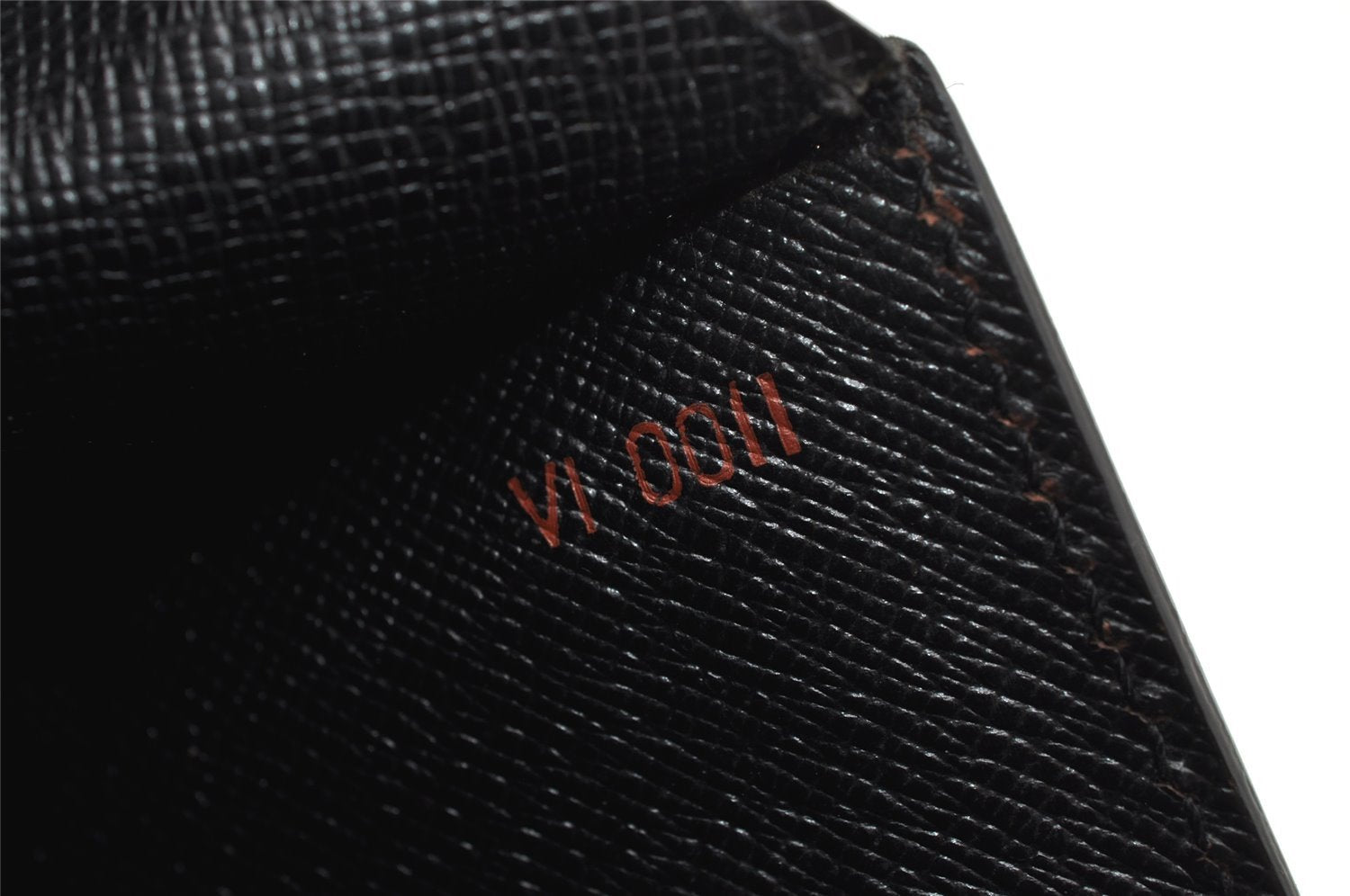 Authentic Louis Vuitton Epi Sellier Dragonne Clutch Bag Black M52612 LV 4604K