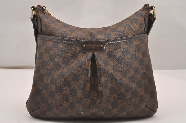 Authentic Louis Vuitton Damier Bloomsbury PM Shoulder Cross Bag N42251 LV 4605J