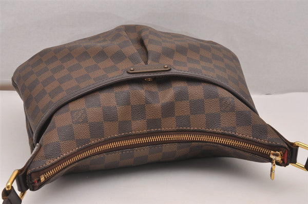 Authentic Louis Vuitton Damier Bloomsbury PM Shoulder Cross Bag N42251 LV 4605J
