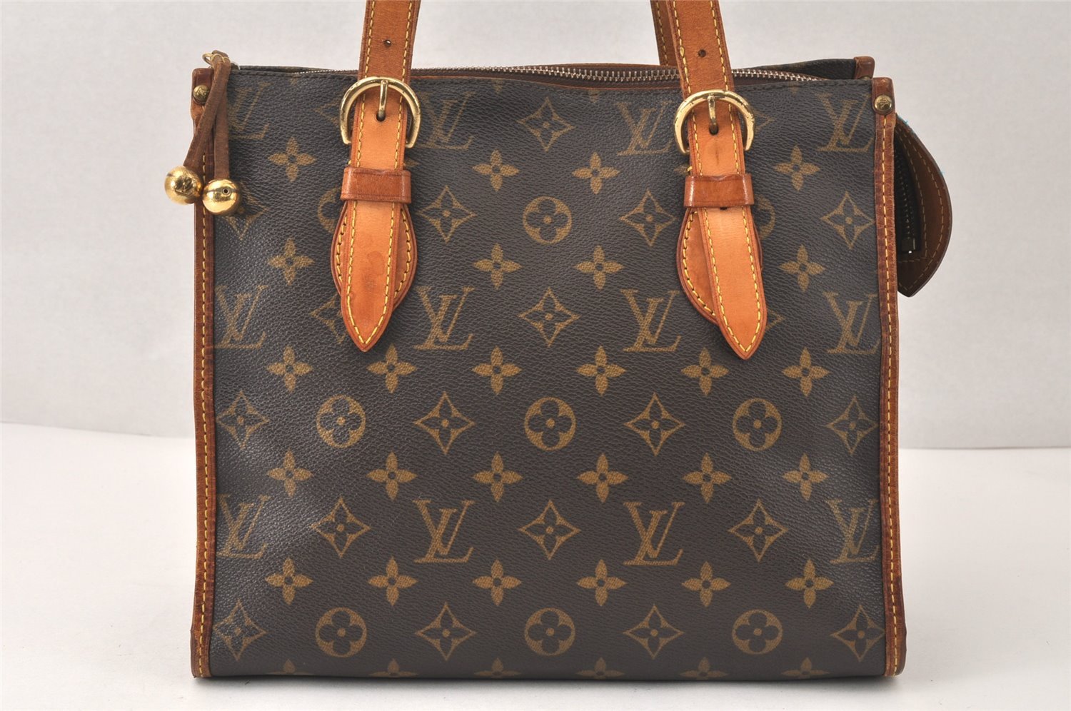 Authentic Louis Vuitton Monogram Popincourt Haut Shoulder Bag M40007 LV 4605K