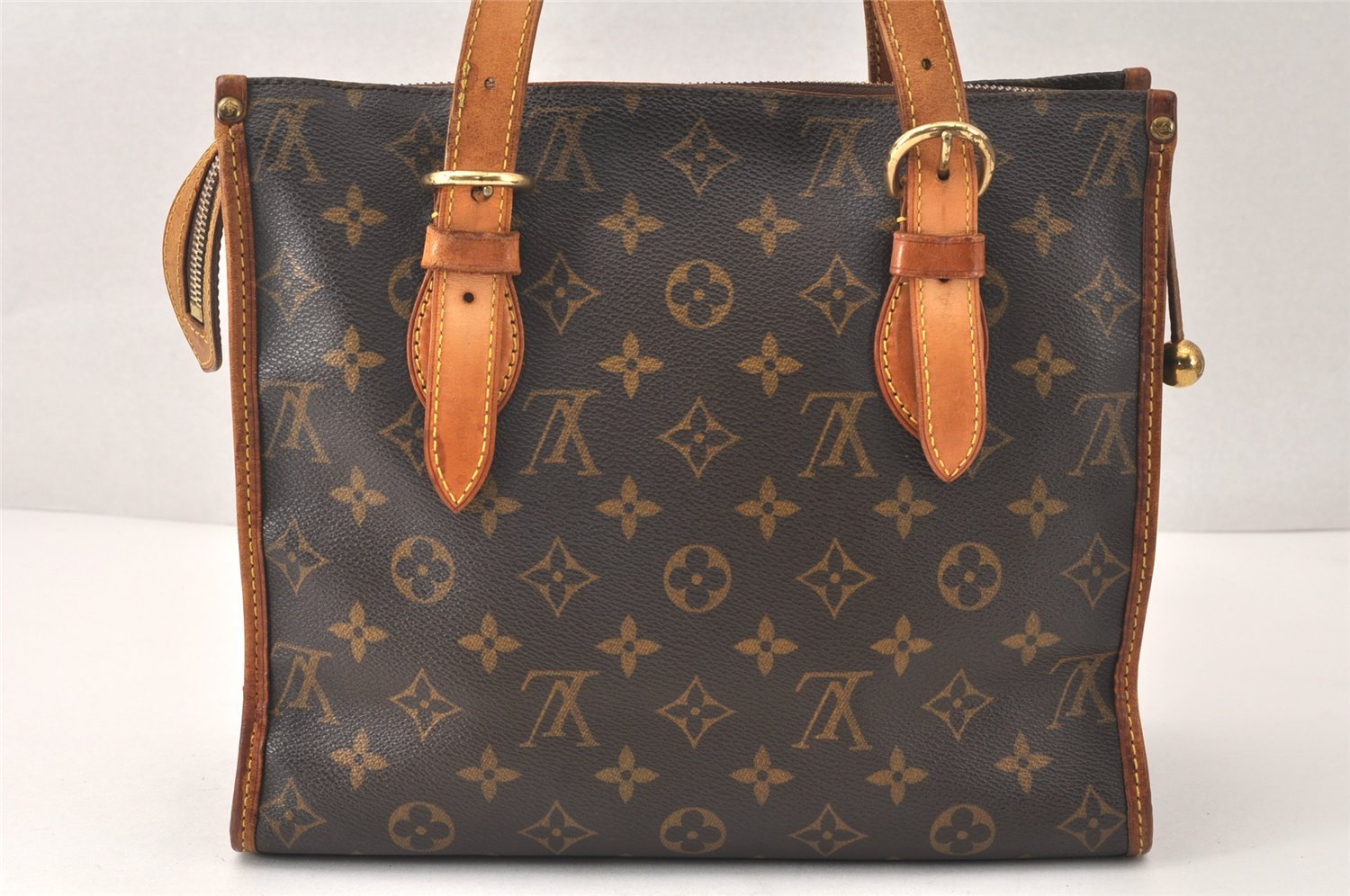 Authentic Louis Vuitton Monogram Popincourt Haut Shoulder Bag M40007 LV 4605K