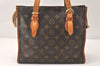 Authentic Louis Vuitton Monogram Popincourt Haut Shoulder Bag M40007 LV 4605K