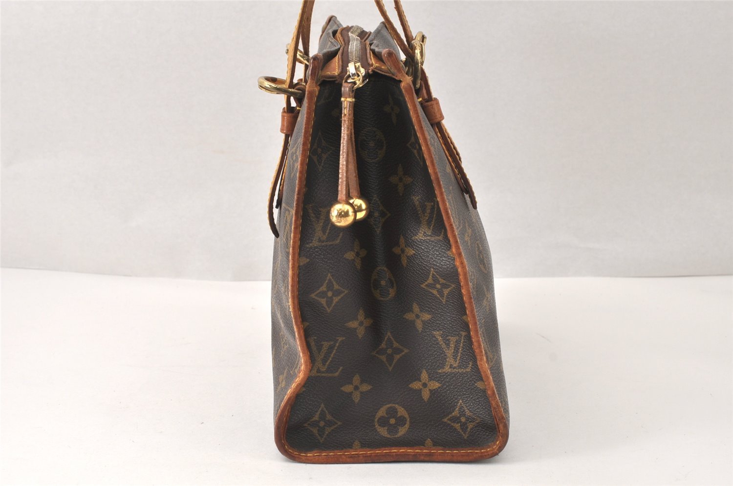 Authentic Louis Vuitton Monogram Popincourt Haut Shoulder Bag M40007 LV 4605K
