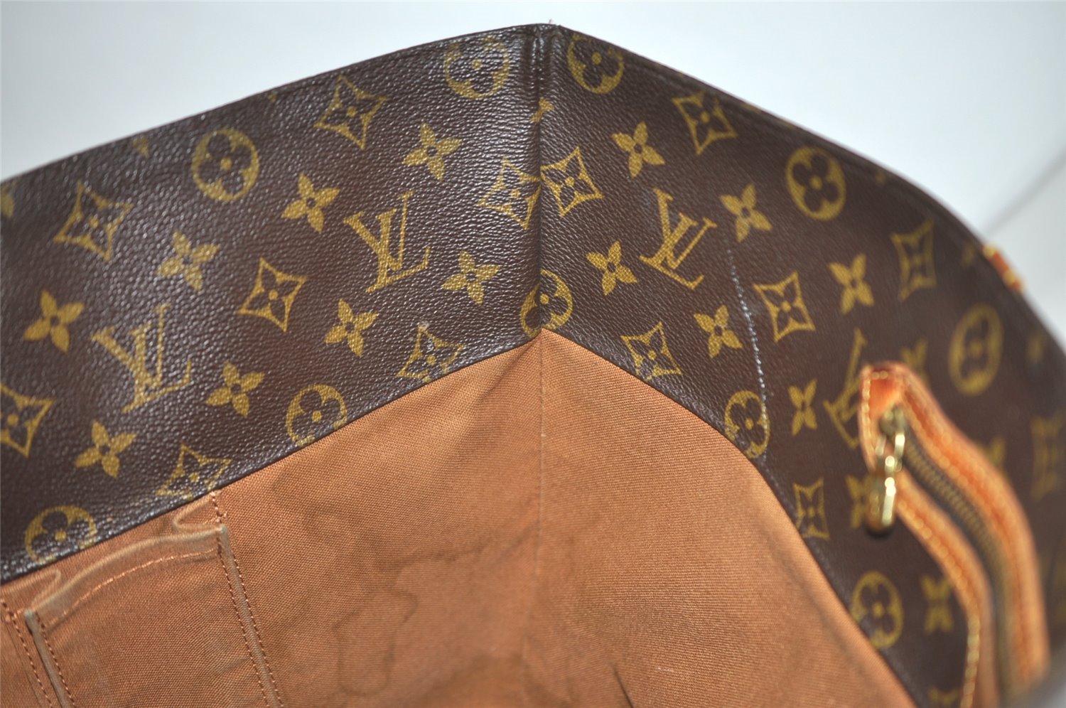 Authentic Louis Vuitton Monogram Sac Shopping PM Tote Bag M51108 LV 4606J