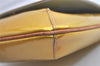 Authentic Louis Vuitton Vernis Thompson Street Shoulder Bag M91069 Yellow 4606K