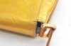 Authentic Louis Vuitton Vernis Thompson Street Shoulder Bag M91069 Yellow 4606K