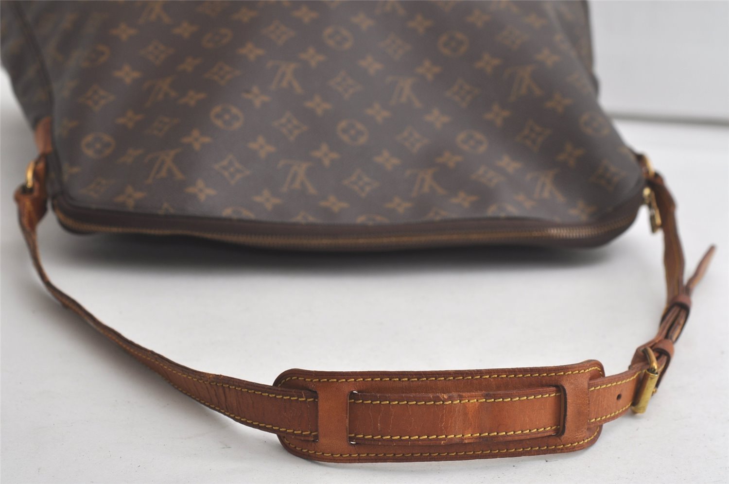 Authentic Louis Vuitton Monogram Sac Balade Shoulder Cross Bag M51112 Junk 4607K