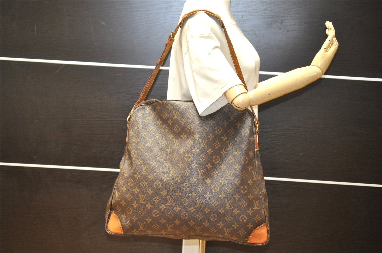 Authentic Louis Vuitton Monogram Sac Balade Shoulder Cross Bag M51112 Junk 4607K