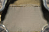 Authentic FENDI Vintage Zucca Hand Bag Purse Canvas Leather Brown 4608I