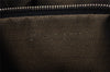 Authentic FENDI Vintage Zucca Hand Bag Purse Canvas Leather Brown 4608I