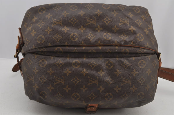 Authentic Louis Vuitton Monogram Saumur 35 Shoulder Cross Bag M42254 LV 4608J