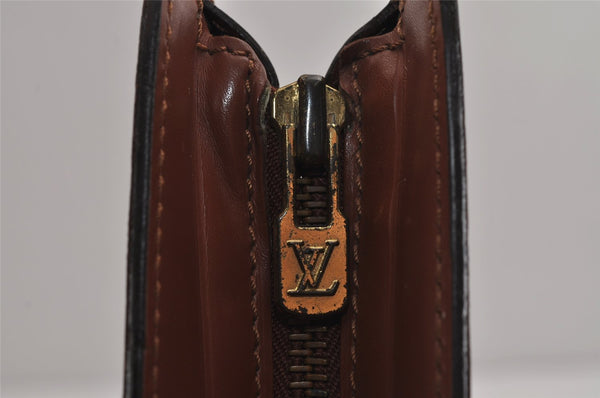 Authentic Louis Vuitton Monogram Pochette Homme Clutch Hand Bag M51795 LV 4609J