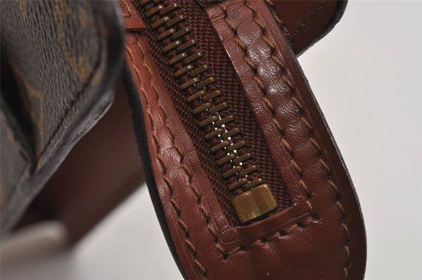 Authentic Louis Vuitton Monogram Pochette Homme Clutch Hand Bag M51795 LV 4609J