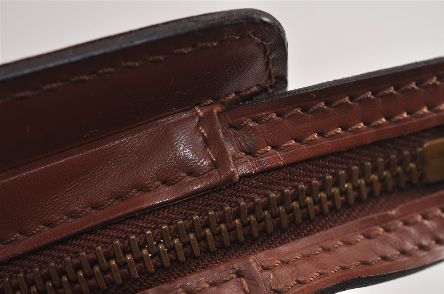 Authentic Louis Vuitton Monogram Pochette Homme Clutch Hand Bag M51795 LV 4609J