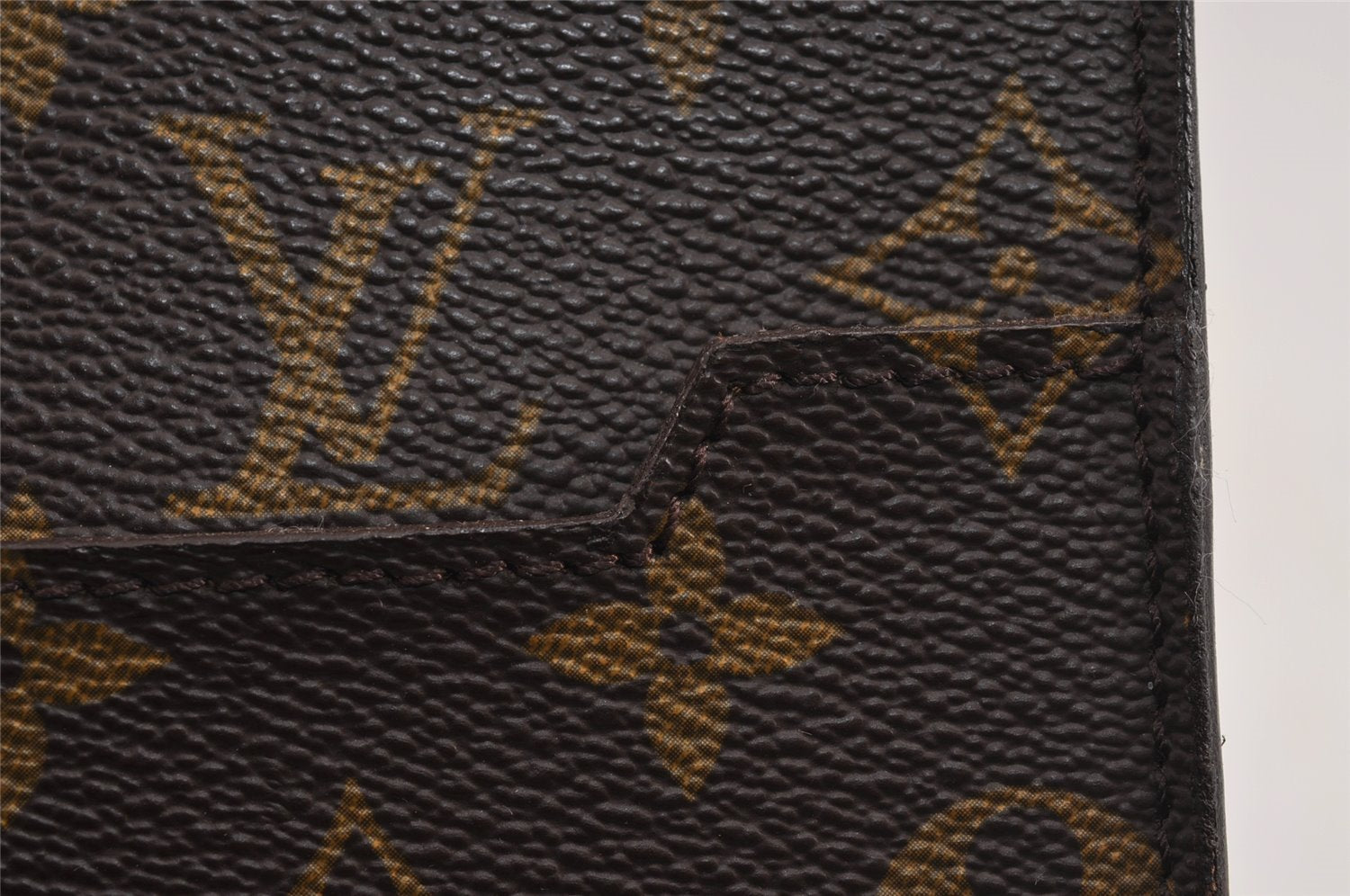 Authentic Louis Vuitton Monogram Pochette Homme Clutch Hand Bag M51795 LV 4609J